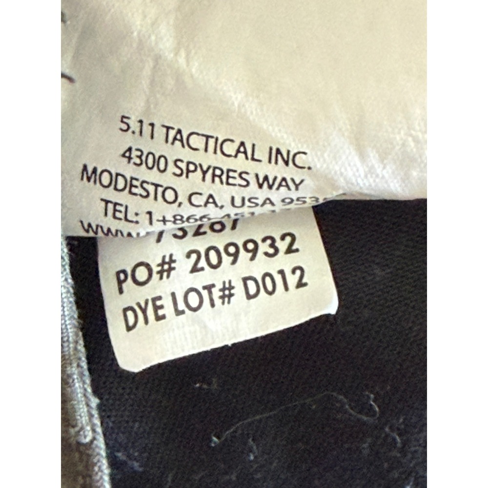 5.11 Tactical Cargo Shorts Mens 34 Olive Green Ripstop Utility Hiking Outdoor - Picture 6 of 7